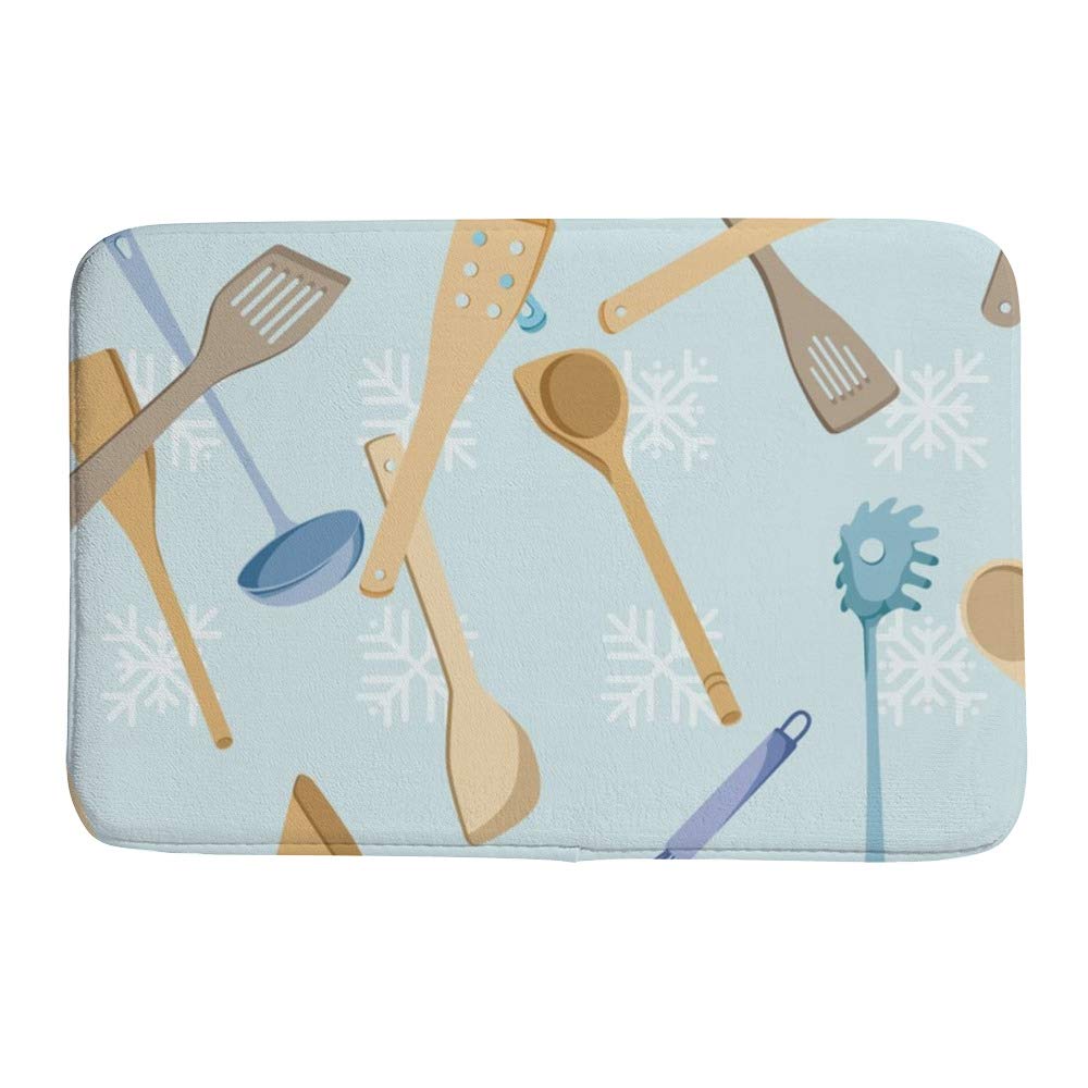 Tapis de cuisine antidérapant en velours corail absorbant et tres facile a nettoyer