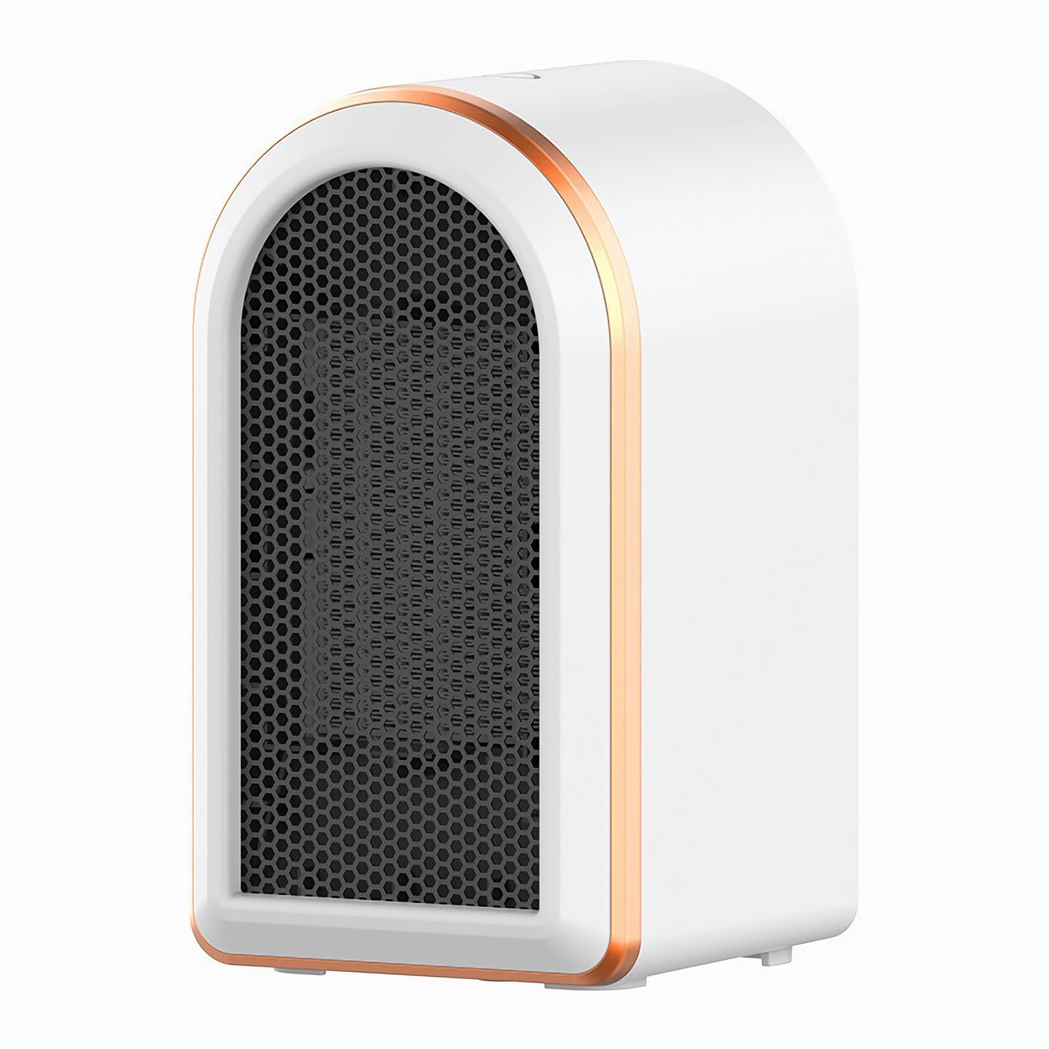 CW COOLWOWPTC Fan Heater Silent Low Energy Portable Heater 1200W Fast Heating Energy Efficient Space Mini Heater, Small Room Heater, Overheat,Tip-over Protection