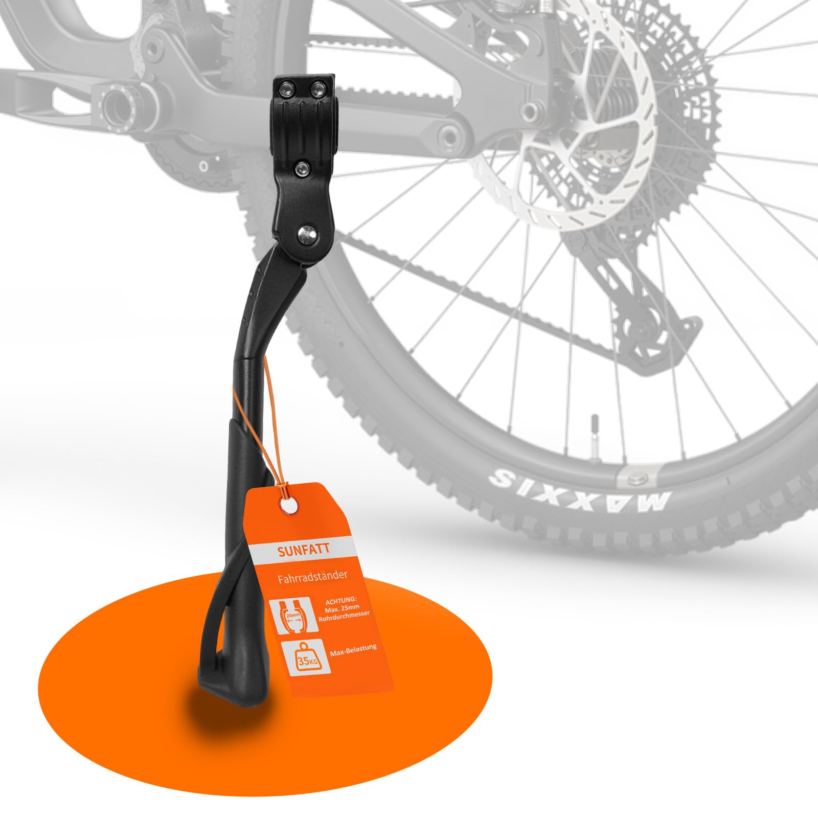 SUNFATT Fahrradständer Hinterrad 24-29 Zoll MTB ohne Bohrung