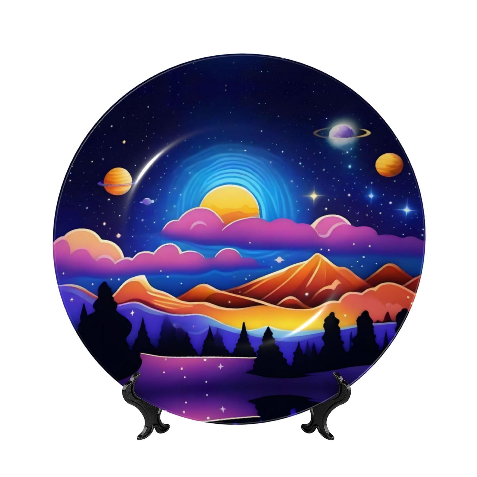 Platos decorativos originales de planetas para regalar en ocasiones especiales
