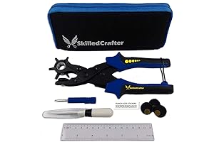 Deluxe Leather Belt Puncher with Case: The Ultimate Tool for Precision Punching