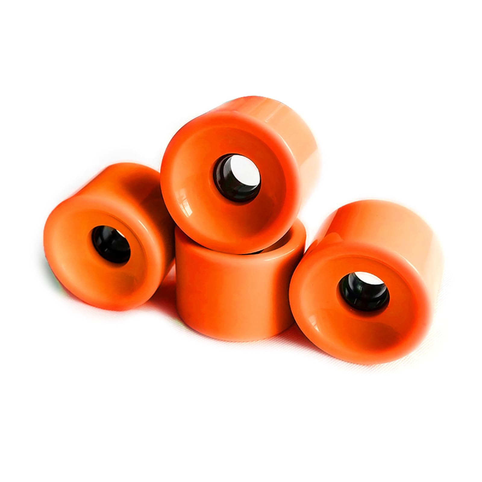Lot de 4 planches à roulettes 78A avec roulements souples pour longboards de rechange