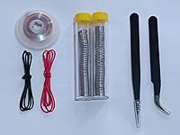 Vista 9 de Kit de soldador, kit multímetro digital, probador múltiple, probador de voltaje, medidas de voltaje CA/CC, corriente