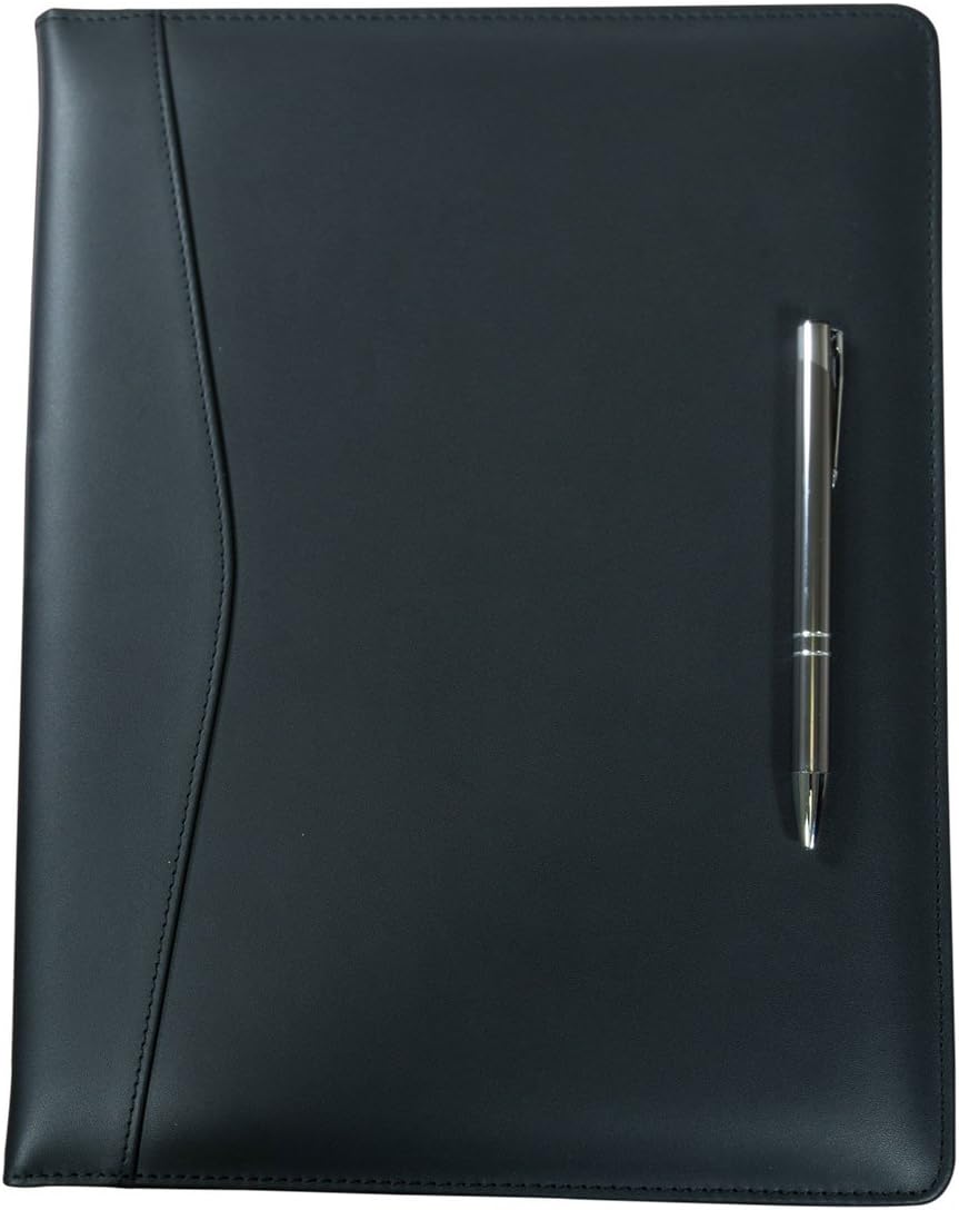 Dacasso Leather Standard Portfolio, Black (E1001)