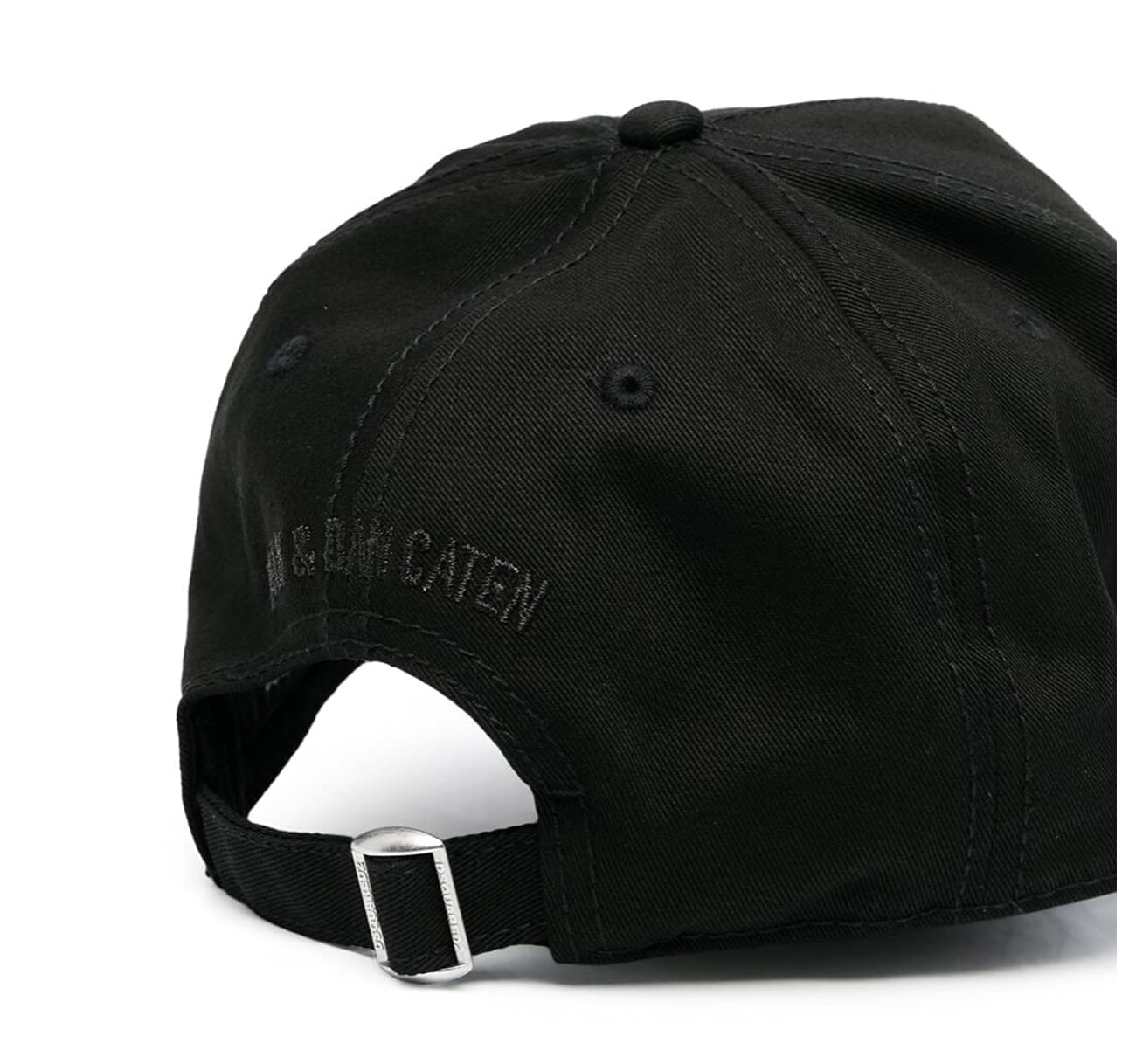 DSQUARED2 Icon Baseballcap Logo Cap Kappe Basebalkappe Hat Black