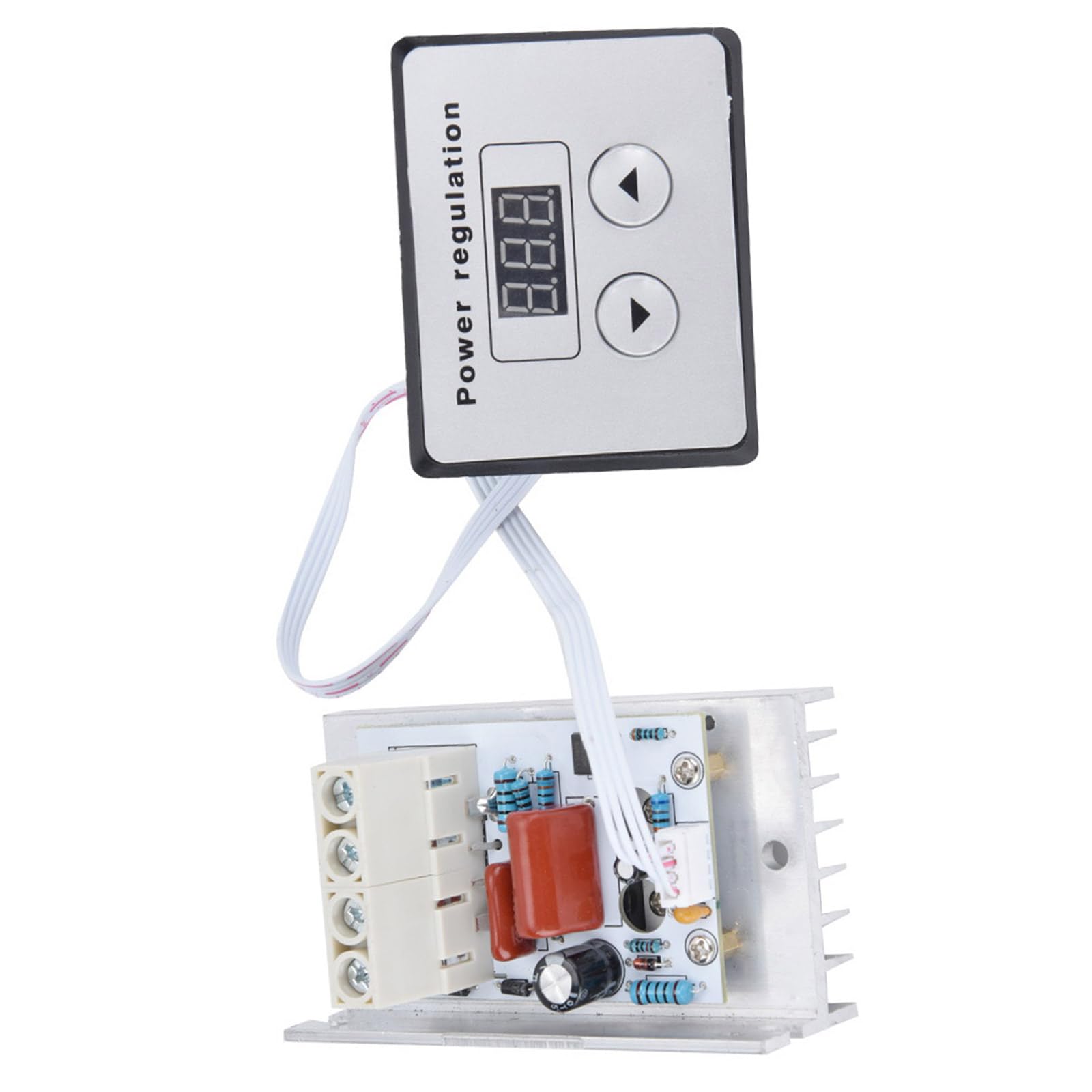 10000W SCR Digital Voltages Regulator AC220V Speed Controlled Dimmer Electronic Voltages Adjuster for Motor Thermostat Motor Speed Controller
