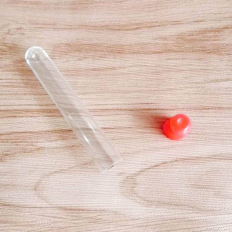 Image of Anneome Plastic Colored Storage Bottles with Lids for Beads and Small Craft Supplies Organizer 6.29 Inch Tubes for DIY Jewelry Making and Crafting