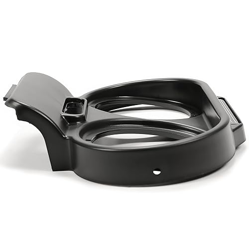 Miniatura 6 de Kojem Cubierta de calibre compatible con Harley-Davidson Road Glide 1998-2013 Reemplazo para cubierta de velocímetro 67923-98B 21906 Negro