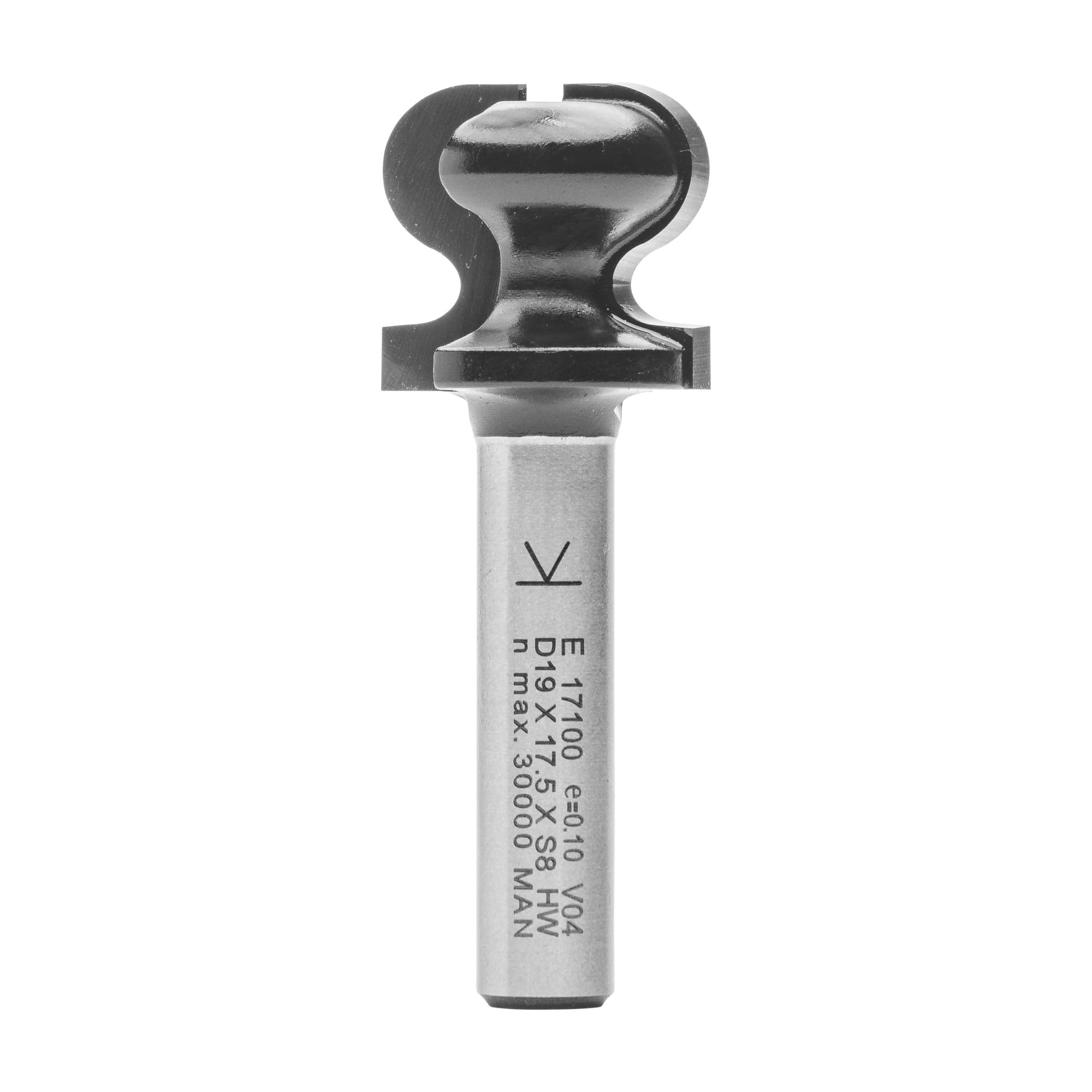 Frese Dritte In Carburo ASNOMY - Set Da 4 Pezzi, Gambo 8mm Per Lavorazione Legno - Foto 9