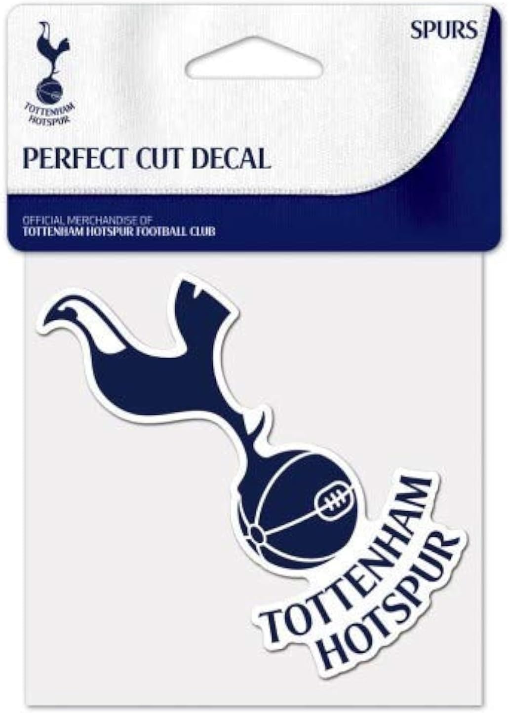 Tottenham Hotspur FC Perfect Cut Die Cut Decal - 4" x 4"