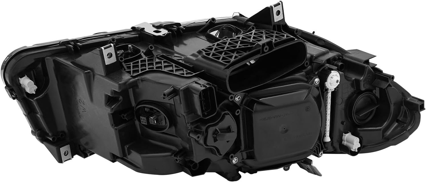 Headlight Assembly for 2014-2017 BMW 528i/535i Base/Luxury Sedan 4-Door (NOT For xDrive/M Sport Models), HID LED Halogen Head Lamp OE/OEM 63117343905 (Left Driver Side)
