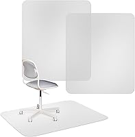 Vista 7 de Ilyapa - Tapete transparente para silla de oficina, escritorios y suelos de madera dura