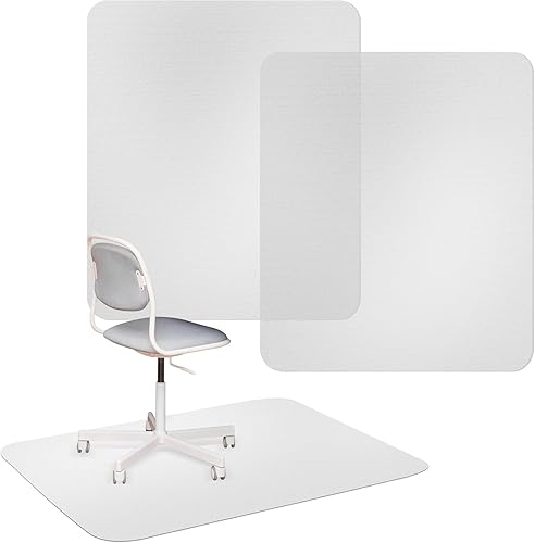 Miniatura 7 de Ilyapa - Tapete transparente para silla de oficina, escritorios y suelos de madera dura