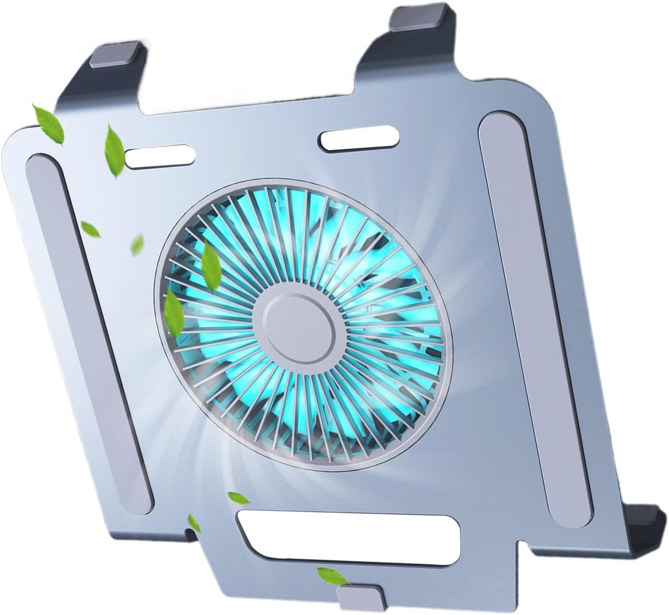 Laptop Cooling Stand | 3-Speed Blue Light Foldable Desk Rack | Laptop Stand Fan,for Office Home Work Game Computer Monitor Display Notebook