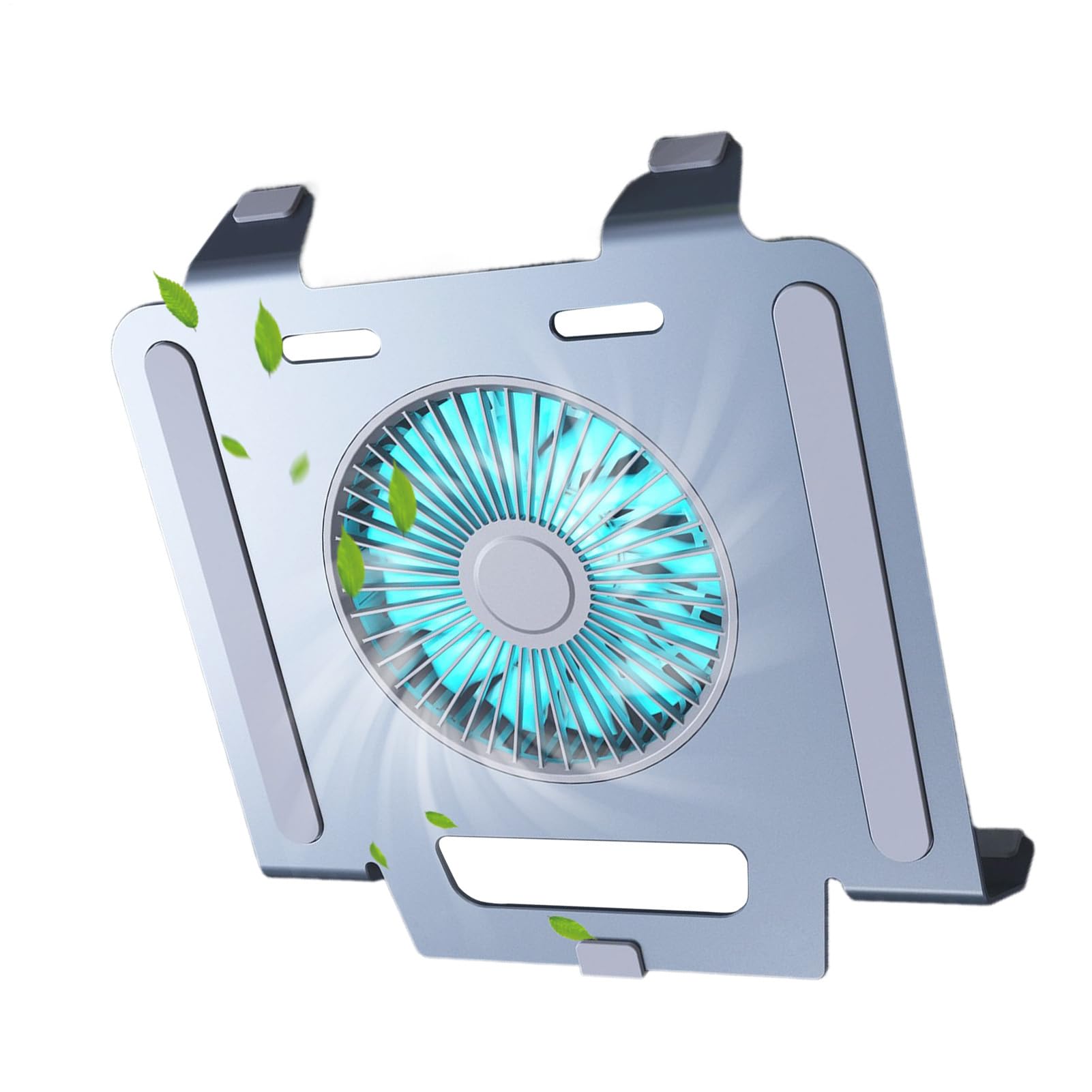 Laptop Cooling Stand | 3-Speed Blue Light Foldable Desk Rack | Laptop Stand Fan,for Office Home Work Game Computer Monitor Display Notebook