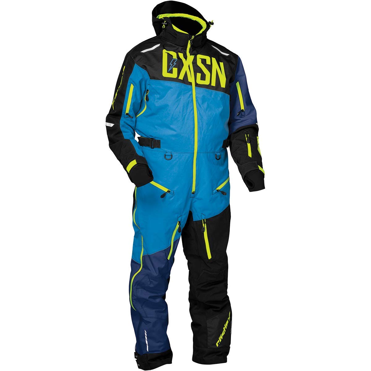 Castle X Men's Freedom G3 Monosuit (Process Blue/Navy/Hi-Vis - X-Large)