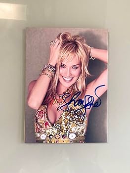 シャロン・ストーン直筆サイン入り2Lサイズ写真…Sharon Stone カジノ CASINO (1995) シャロン ストーン Sharon Stone 直筆