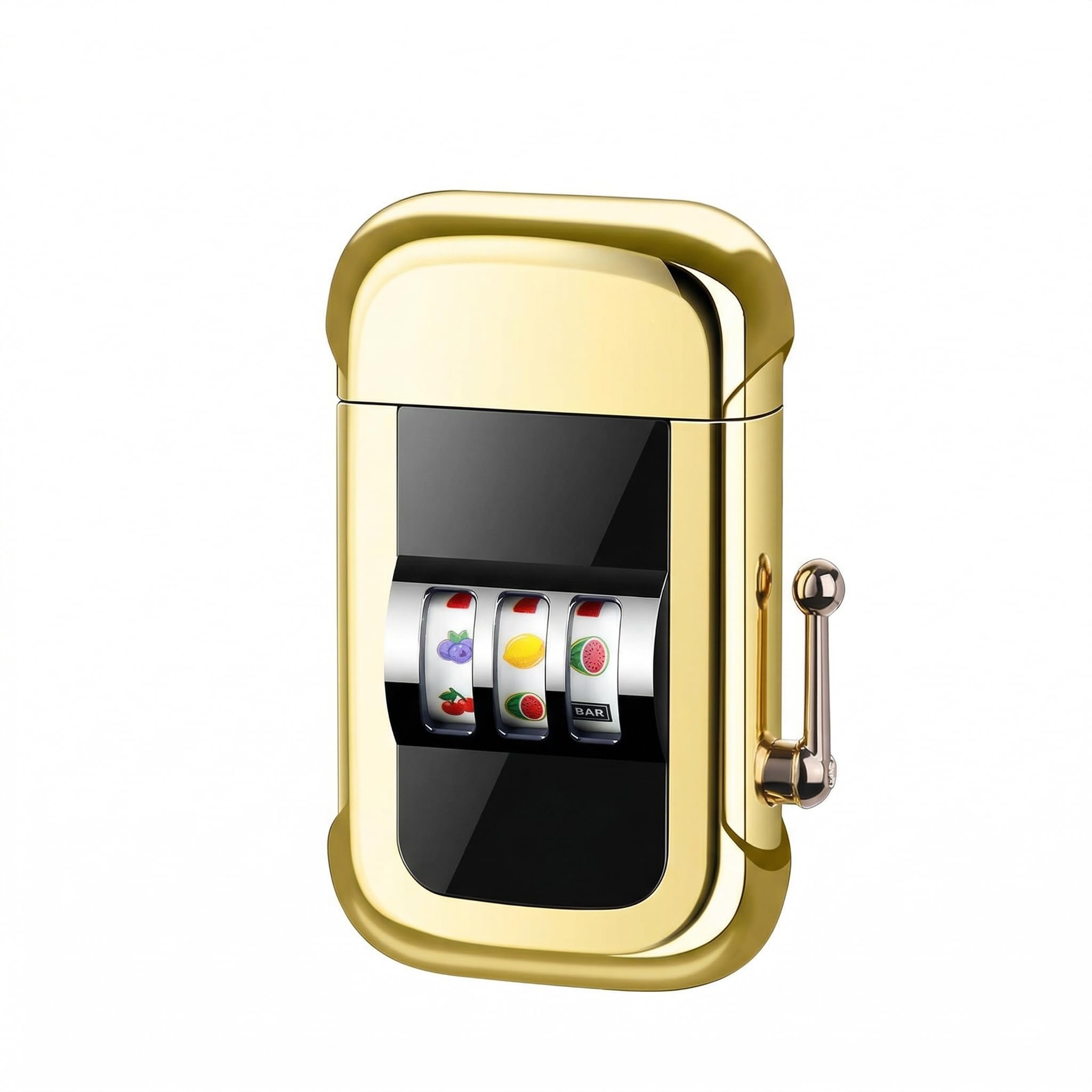 Briquet plasma sans gaz résistant au vent : l'allumeur électrique Gold Edition machine à fruits