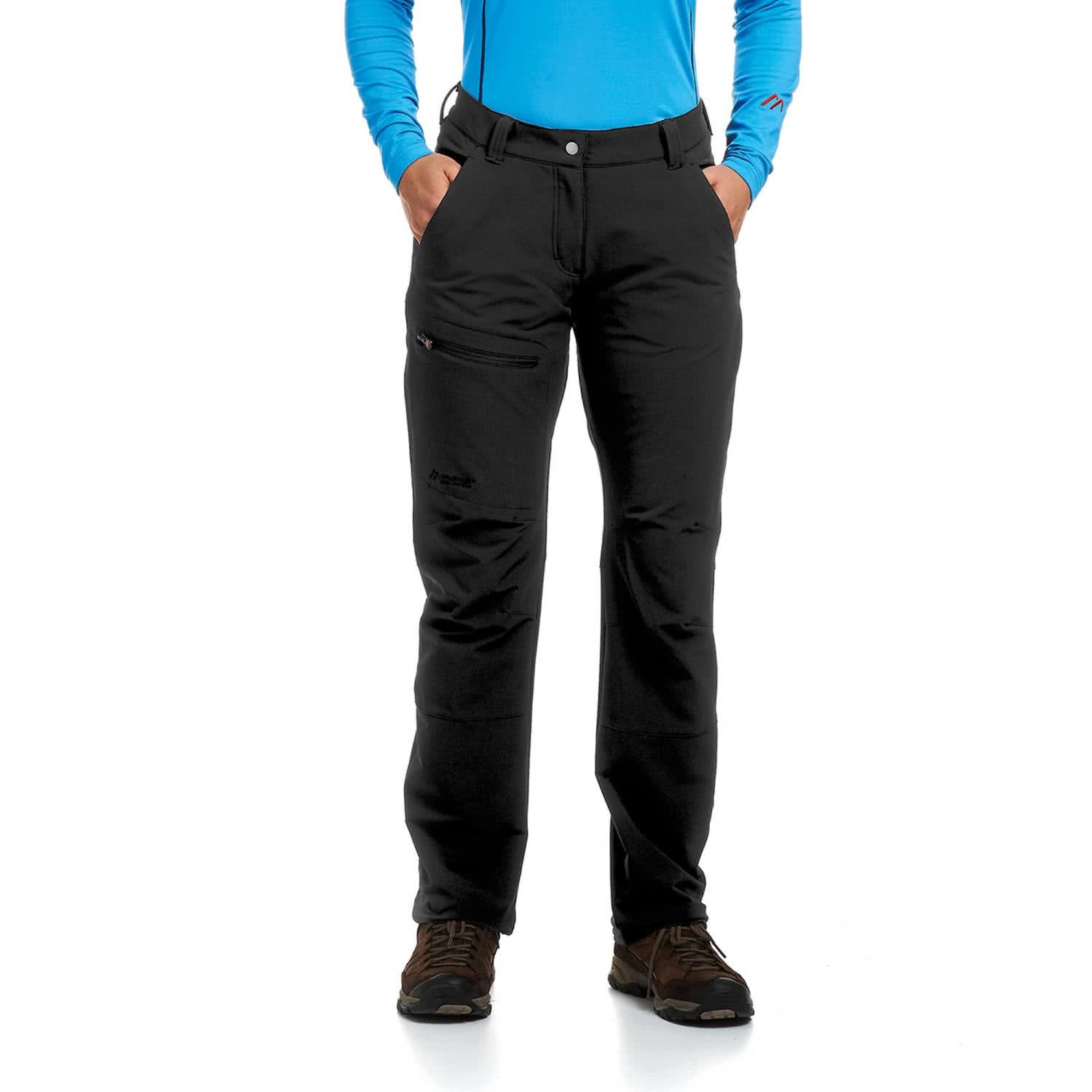 Maier Sports Helga, Pantalon de randonnée chaud pour femme, Pantalon outdoor déperlant pour le trekking et la randonnée, Sans PFC, MSTRETCH pro 2 et technologie Dryprotec