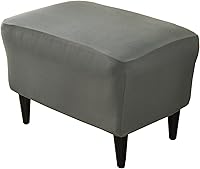 Vista 18 de CRFATOP Funda impresa para silla otomana grande, fundas elásticas para silla otomana rectangular, funda para taburete de almacenamiento, funda