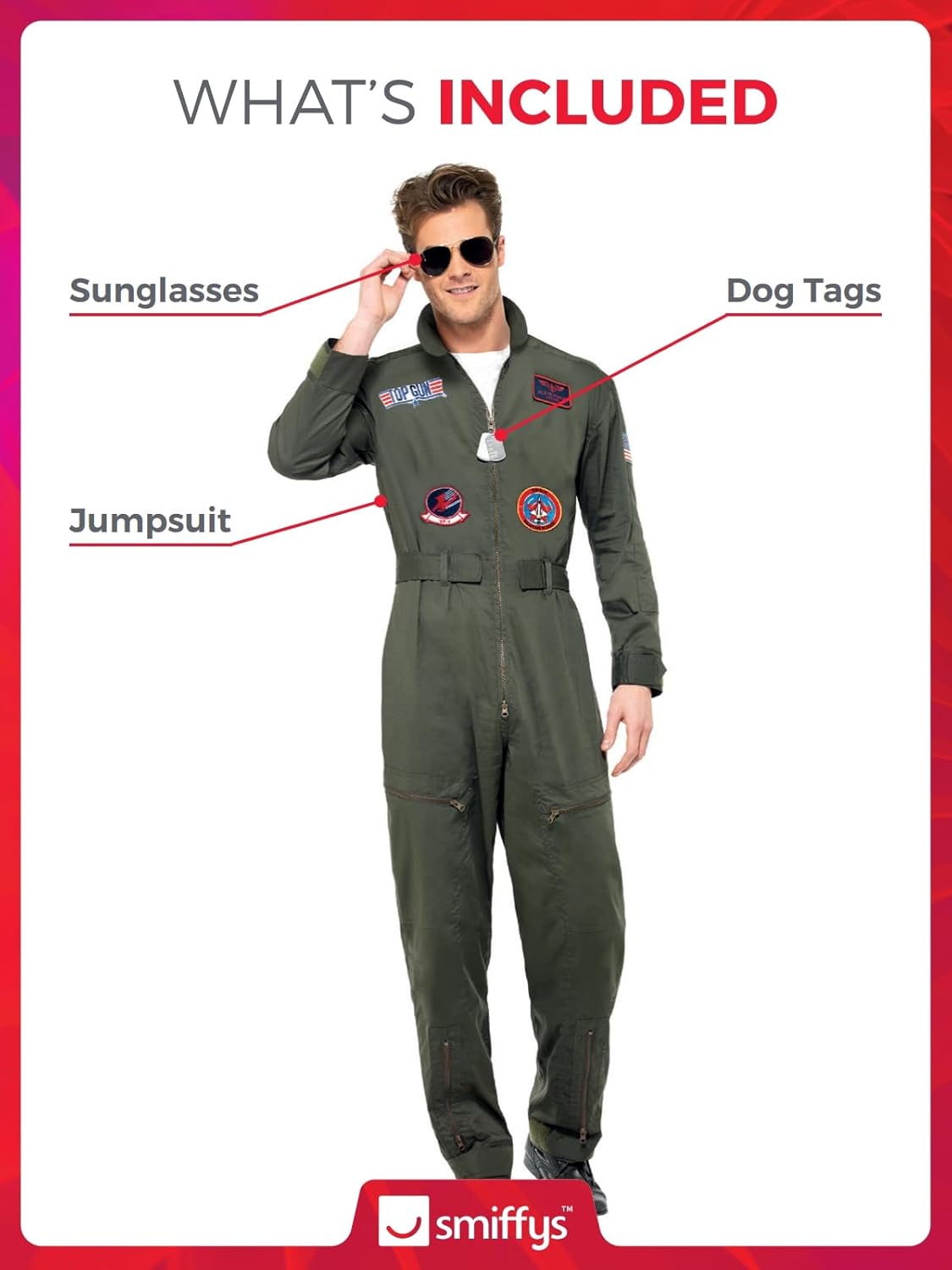 Top Gun Deluxe Male Costume