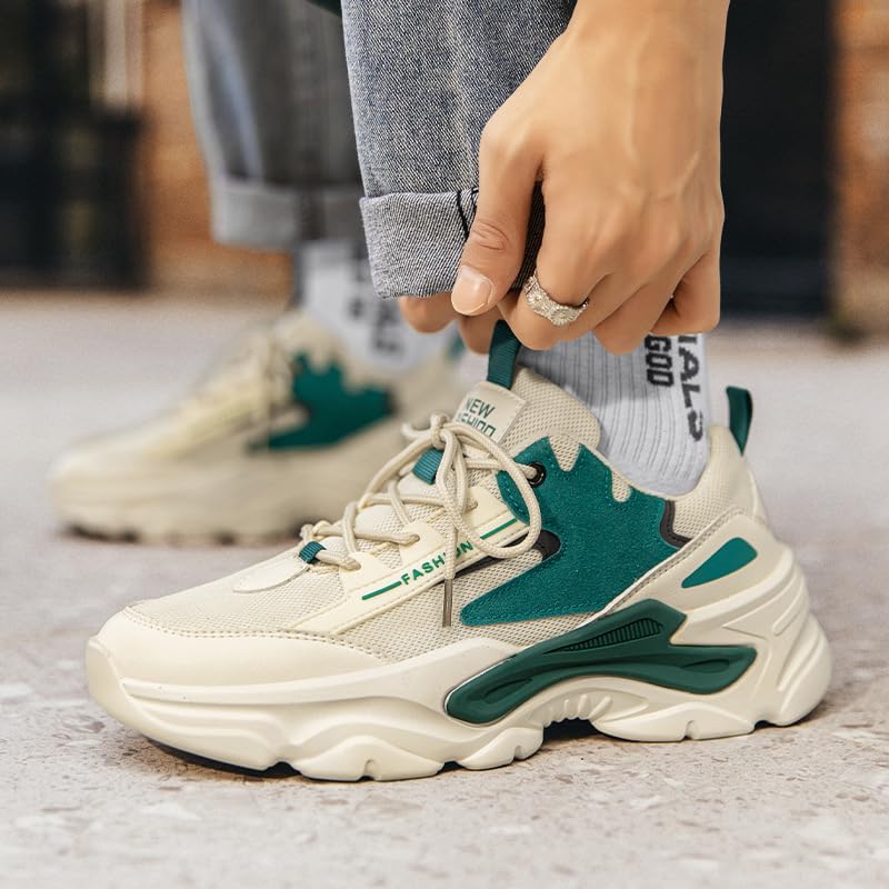 Men's Running Shoes - Slip-Resistant Durable Sports Sneakers for Casual Wear & Light Workouts3