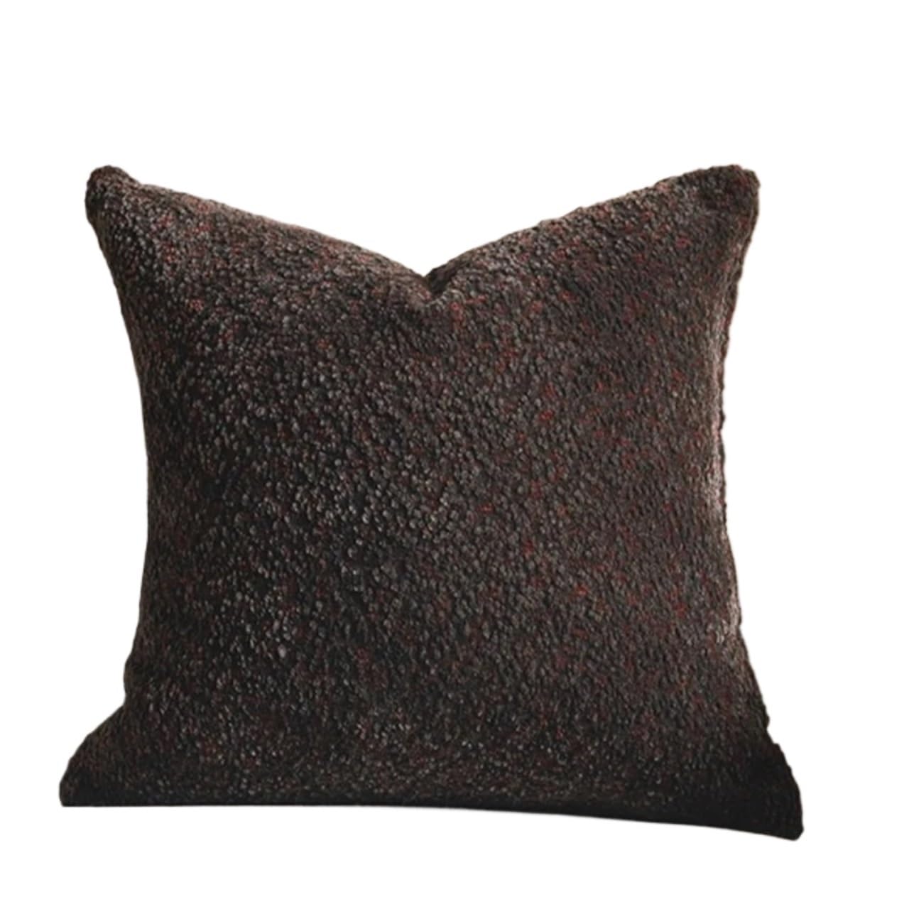 IUVYTA Chenille Pillow Covers Living Room Sofa Cushion Cover Chenille Tiger Geometric Jacquard Pillowca Pillow Covers Decorative(F-Cushion Cover,45X45CM)