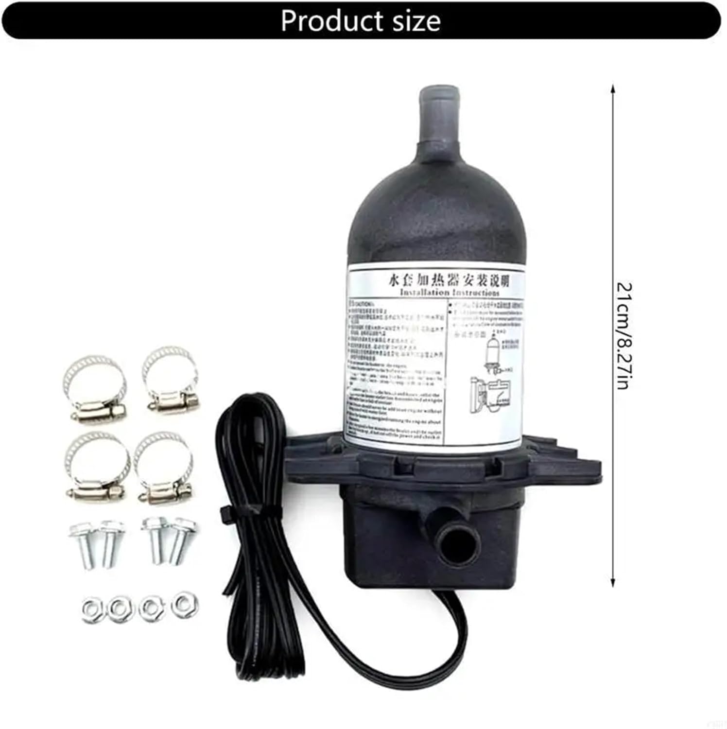 C63D Circulating Diesels Generator Water Heater For Outdoor Cold Weather Start(240V 2KW)