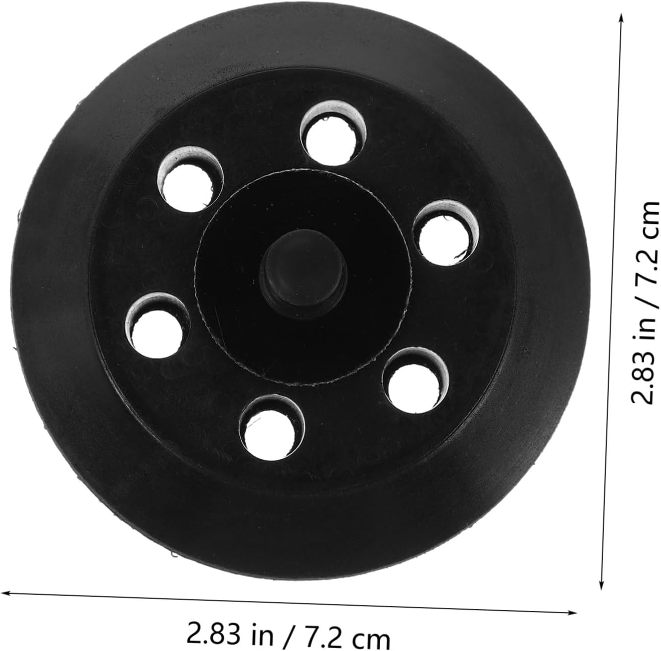 Cabilock Car Polishing Pad 3 Inch 6 Hole PU Backing Plate for Drill