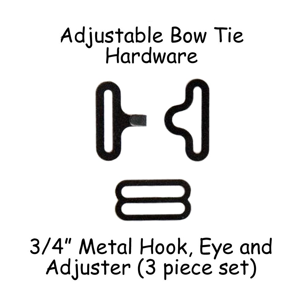 i Craft for Less Adjustable Bow Tie Hardware Clips - 3/4