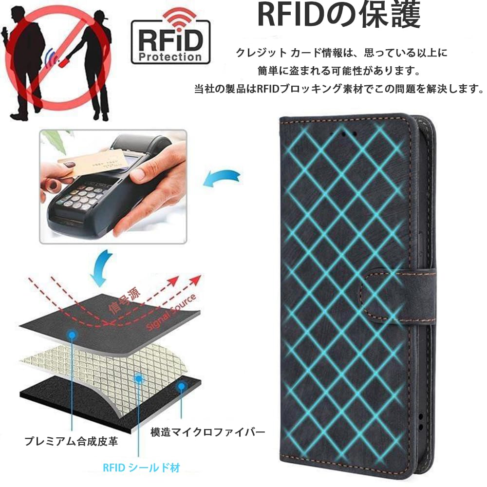 Amazon.co.jp: For Blackview Wave 9C ケース 手帳型 スマホケース