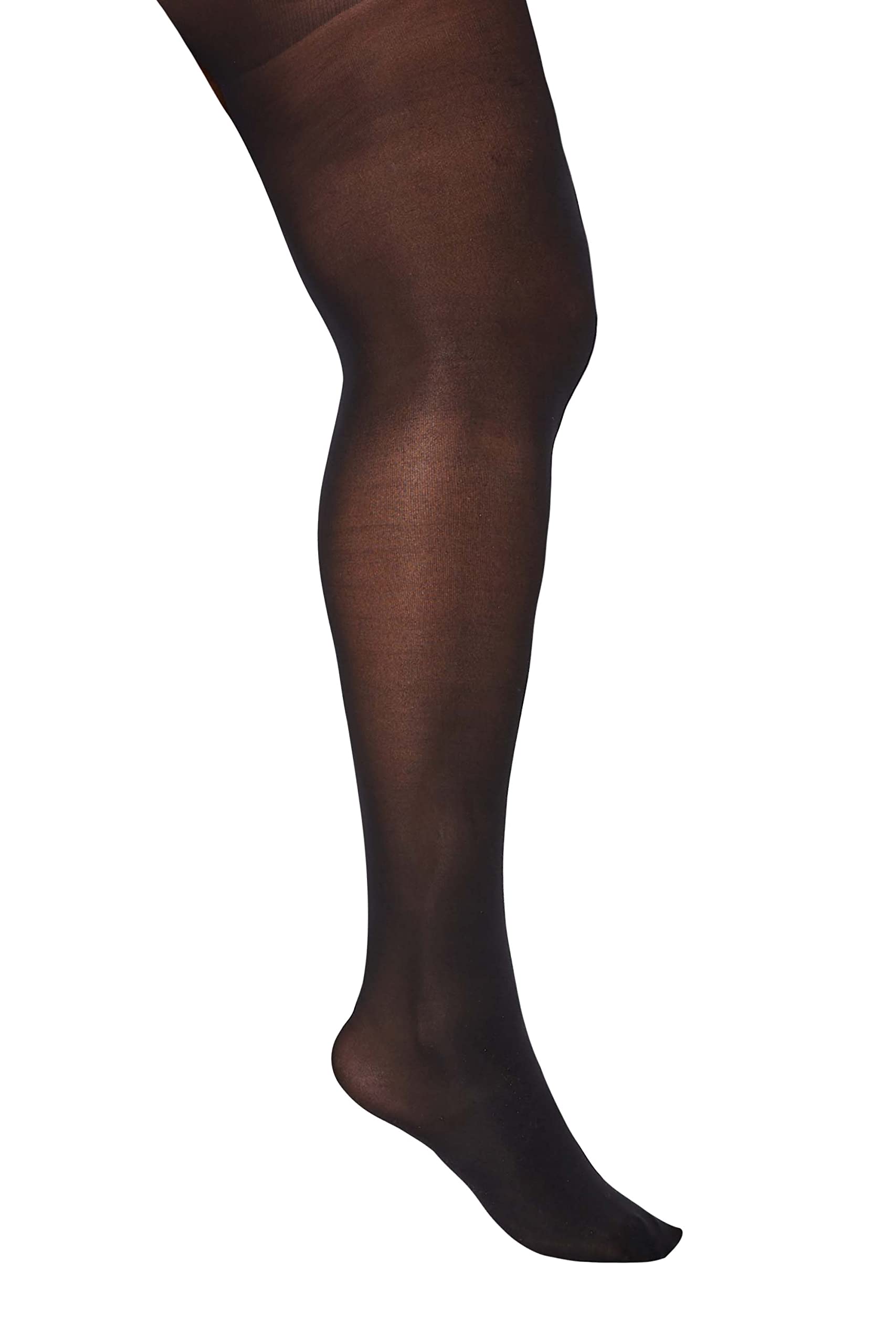 Women's Black Yours 50 Denier Microfibre Premium Tights Size 28-32