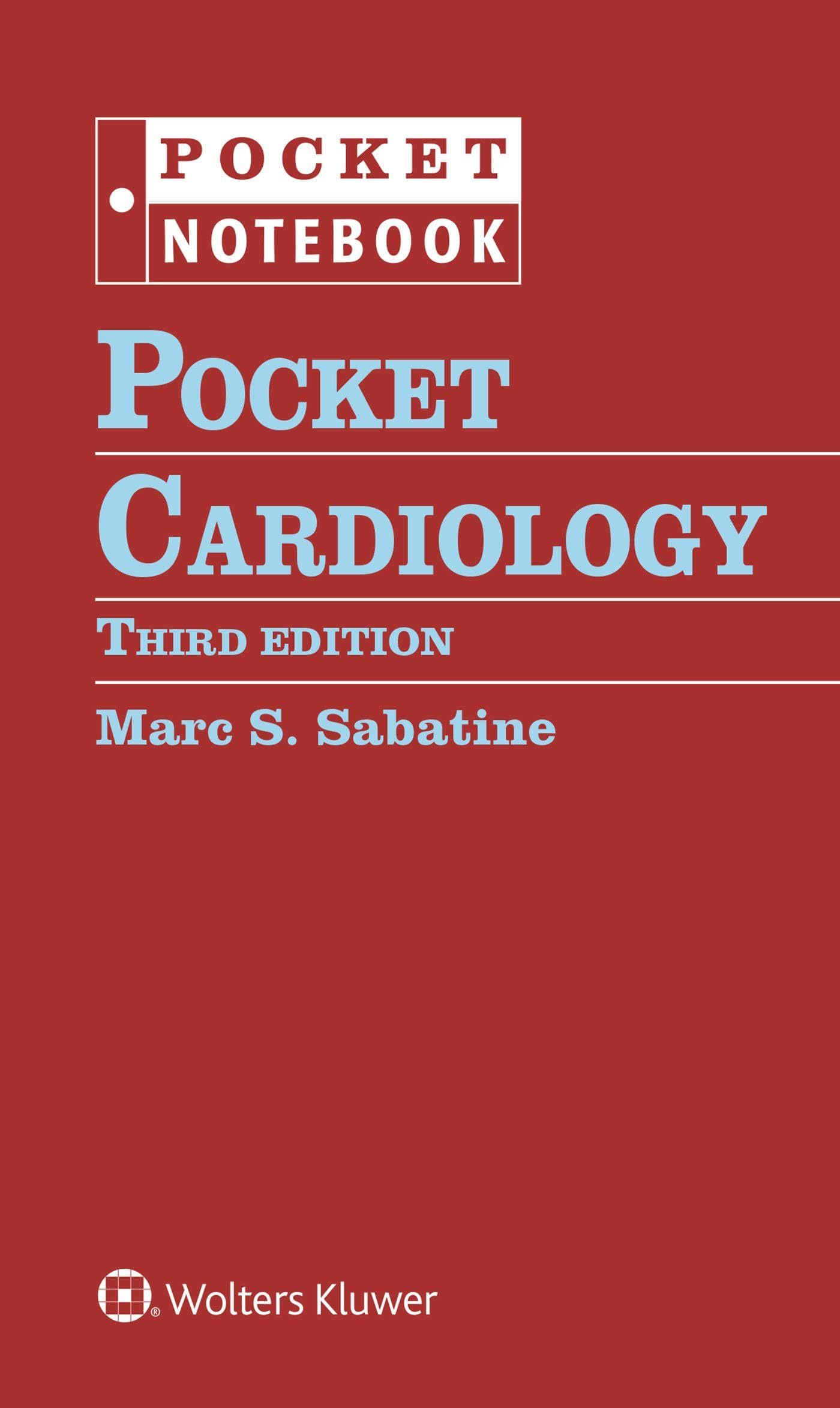 Pocket Cardiology by MARC SABATINE SPIRAL-BOUND 9781975238735