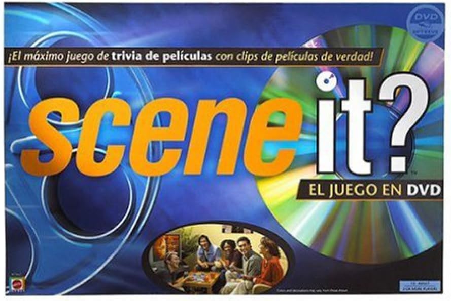 SCENE IT? Premiere Edition. 2005. In Spanish. Edicion Primero En Espanol. Trivia de peliculas. El Juego en dvd. A Partir de 13 Anos. Una nueva manera de ver trivia filmografica!
