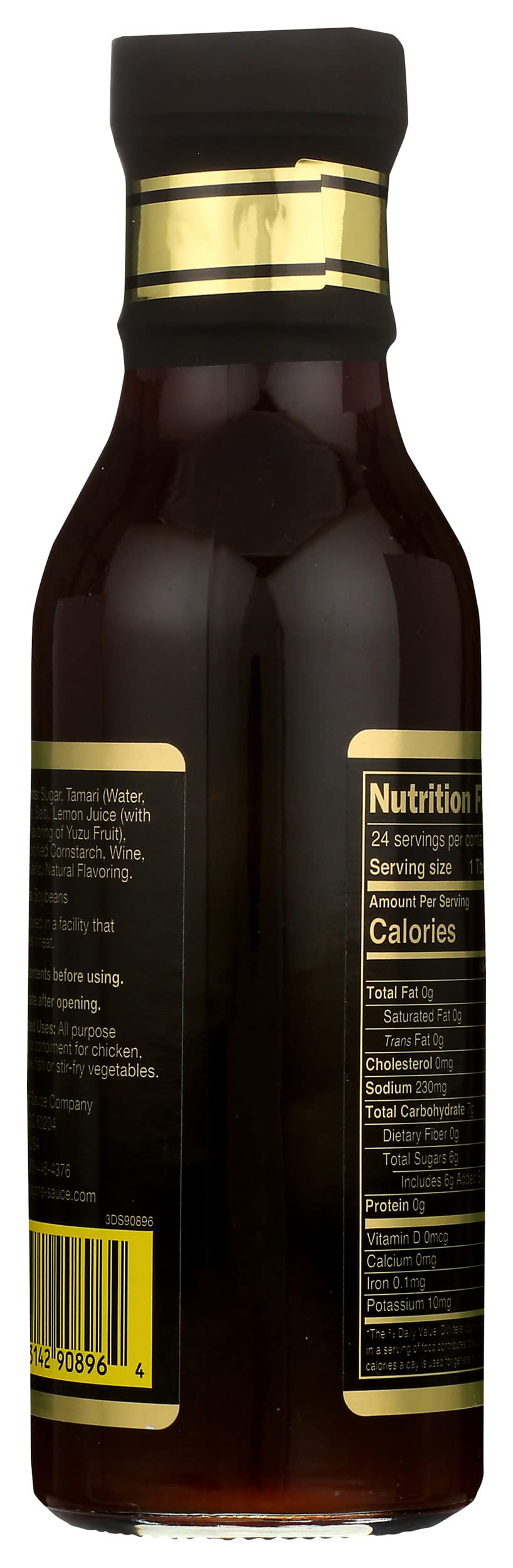 Amazon.com : 3 Dragons Citrus Teriyaki Glaze Sauce, Gluten Free