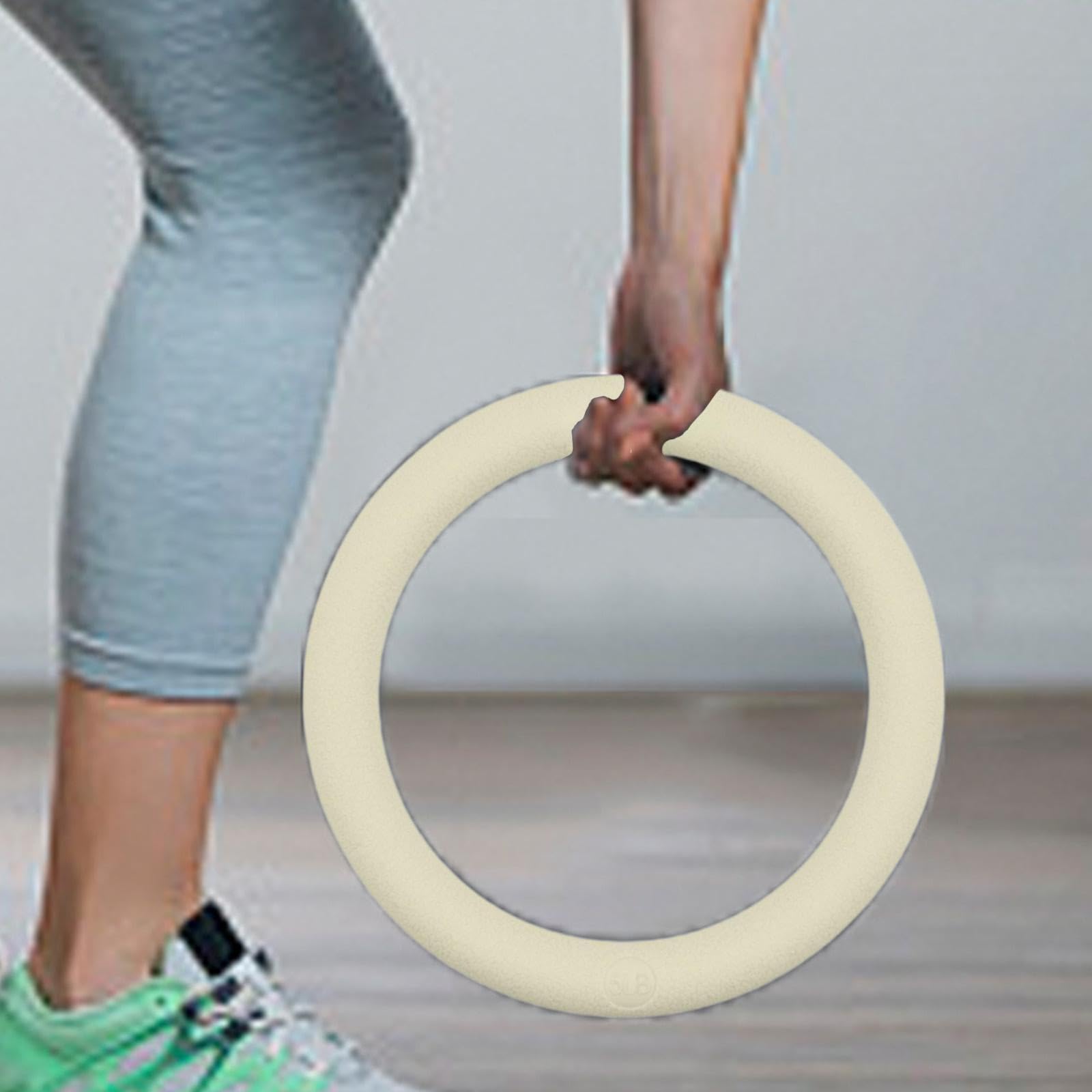 Kettlebell da 5 Libbre per Esercizi a Casa, Beige