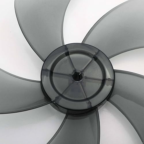 Miniatura 5 de Zaldita Reemplazo de la cuchilla de ventilador de plástico para ventilador de pie ventilador de mesa Accesorios generales con cubierta de tuerca