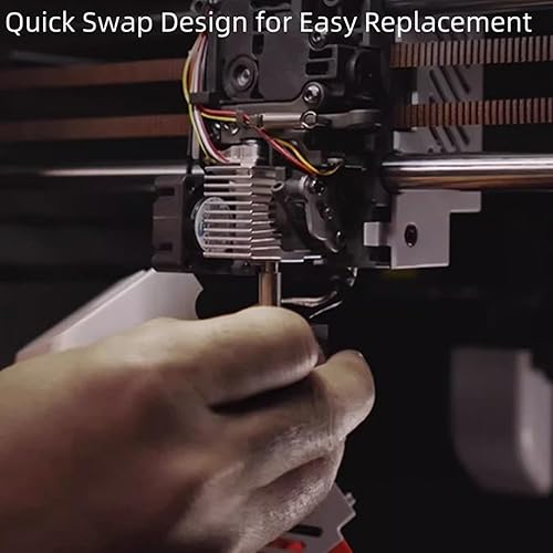 Miniatura 5 de Impresora 3D Hotend para Kobra Serie 2, piezas de impresora 3D, kit de extremo caliente con 4 calcetines de silicona y 5 boquillas de 0.016 in para