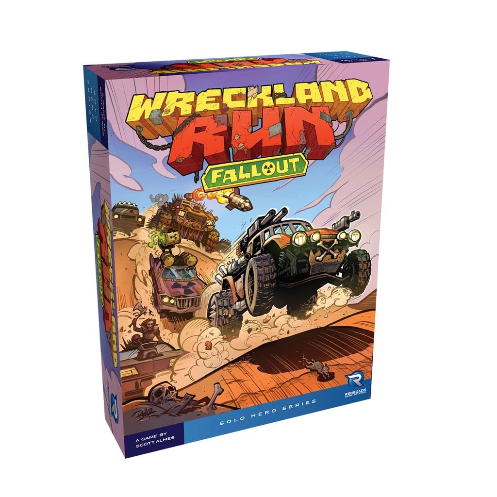 Renegade Game Studios Wreckland Run Fallout Exp, Blue