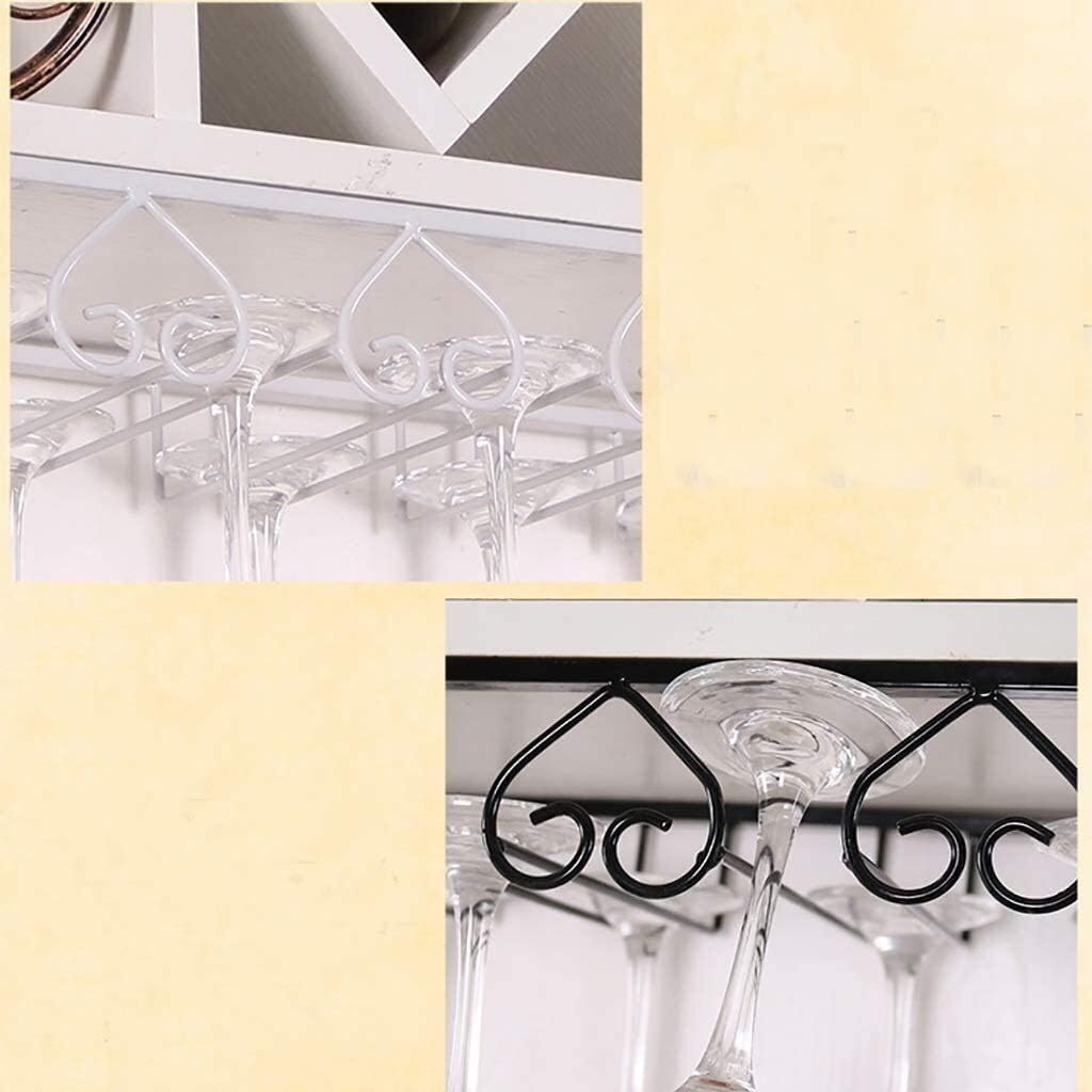 Wall-Mounted Wine Rack Modern Kitchen Bar Wine Glass Storage Rack Storage Rack (Color : C1 Size : 3022.55.5CM) (30 * 22.5 * 5.5CM)