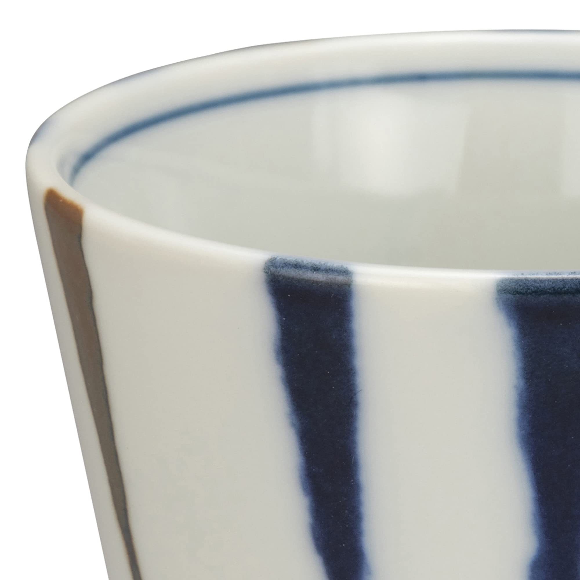Amazon.com: Mino Ware 130-1709 Buckwheat Inoguchi Cup, Approx. 3.5