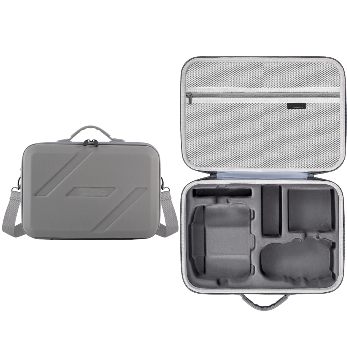 Futerał do DJI Mini 5 Pro, torba na ramię podróżna twarda obudowa podróżna torebka na pilot zdalnego sterowania RC 2, baterie, hub ładowania