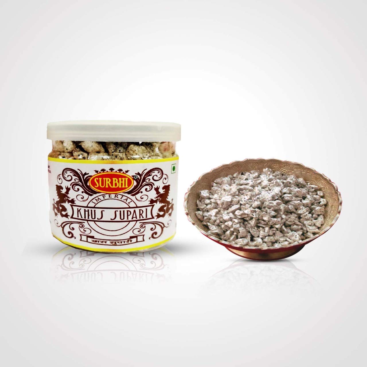 Surbhi Traditional mukhwas Mouth freshener Imperial Khus Flavor Supari Very Refreshing hygienically Packed 50 gm (Pack of 2) (B08C2W4N8C) Amazon Price History, Amazon Price Tracker