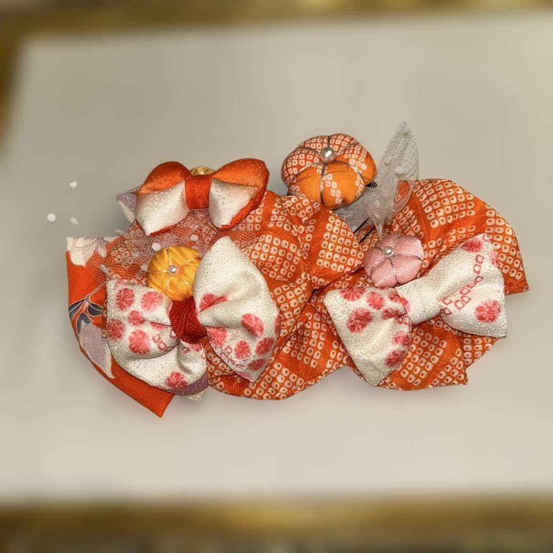 新品 正絹 小紋 反物 ジュニア 千切屋 橘 金彩 別誂品 白 新品 正絹 小紋 反物 ジュニア 千切屋 橘 金彩 別誂品 白 訳あり品