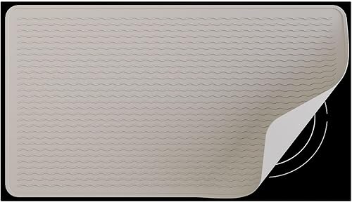 Miniatura 21 de Cubiertas para Estufa Eléctrica, Protector de Cubierta de Estufa de Vidrio de Silicona de Grado Alimentario Resistente, Protector de Placa de Negro