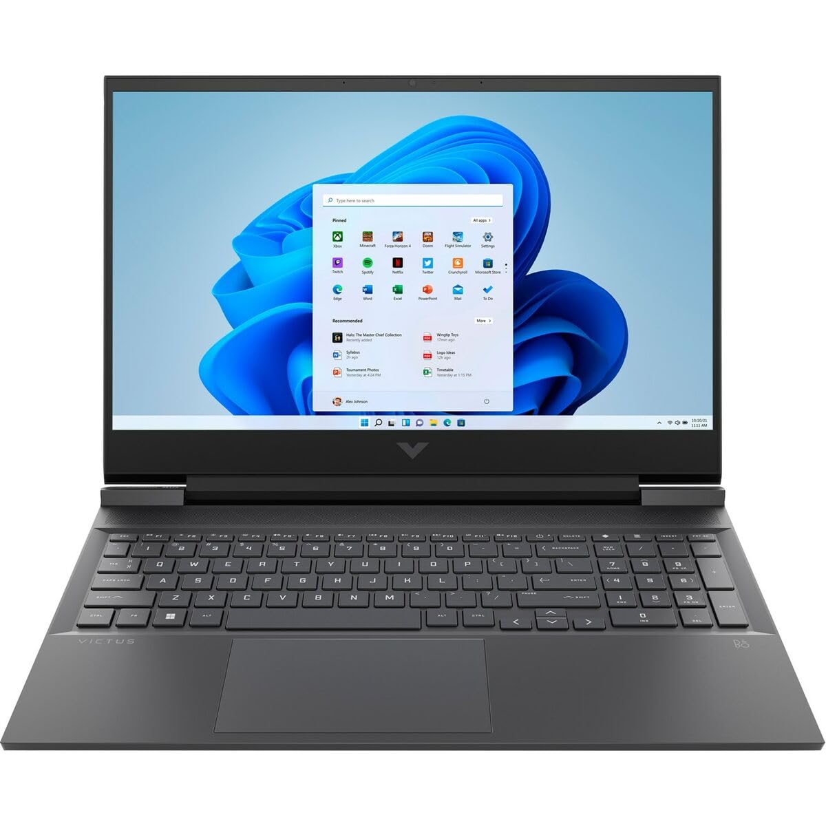 HP Notebook Victus 16-d0089nw NVIDIA GeForce RTX 3050 Ti 512 GB 