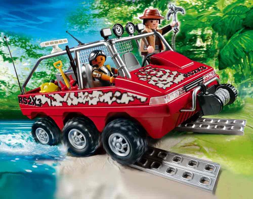 PLAYMOBIL® 4844 - Schatzjäger - Schatzsucher-Amphibientruck
