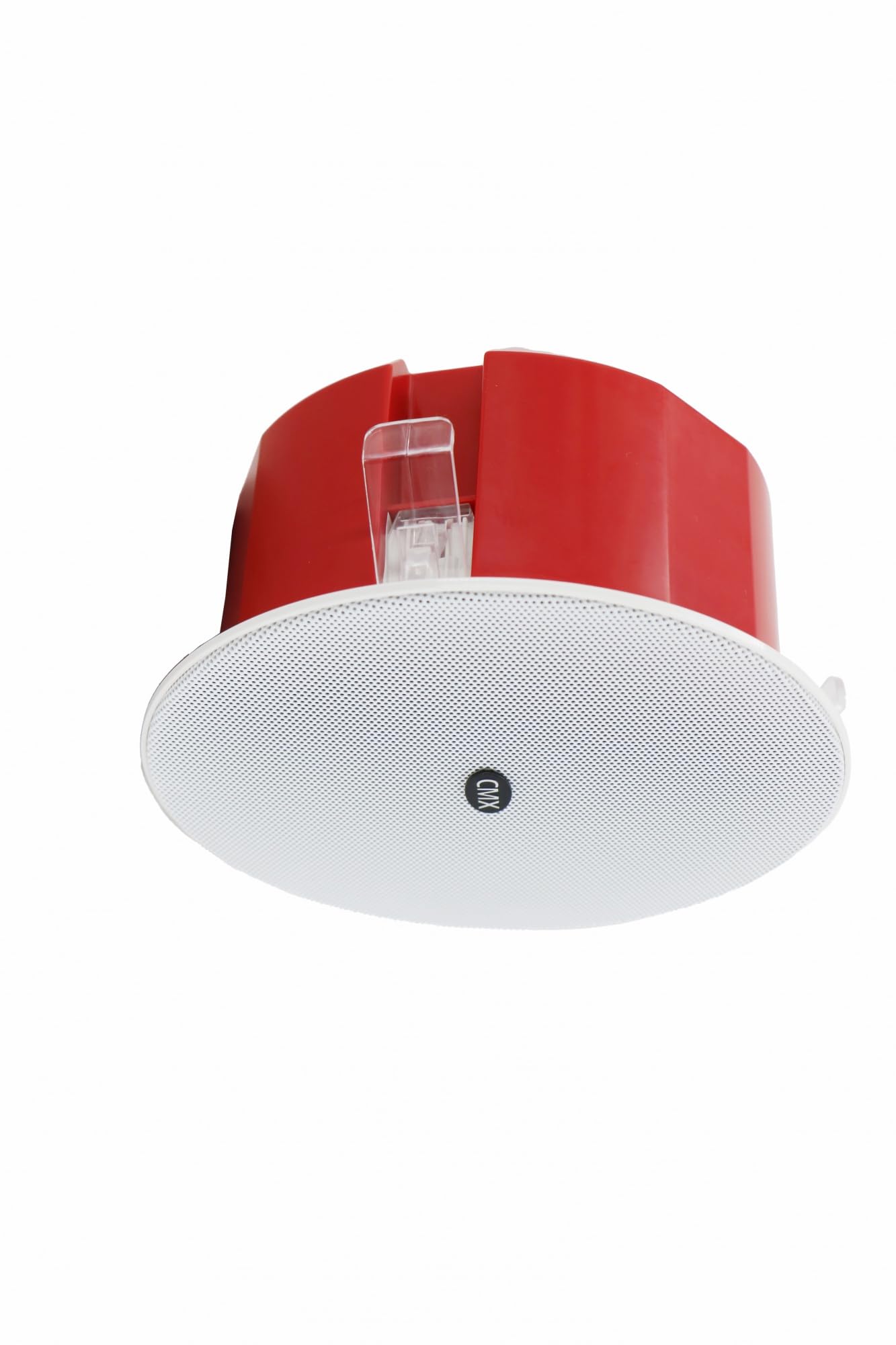 CMX Audio Ceiling Speaker with 100V/70V Transformer, 6W/3W Rated Output, 5-Inch Dual Cone Unit, ABS Back Box, Fireproof Frameless Commercial Speaker for PA/VA Systems (Vintage)