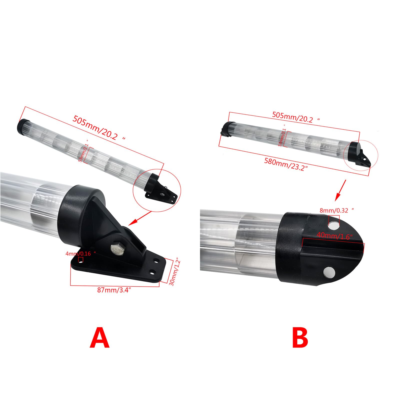 Hochboot-Sonar-Reflektor, kleiner faltbarer Sockel, drehbare Halterung, starke Stahlkonstruktion für kleine Wasserfahrzeuge, Boote, Sonar-Reflektor
