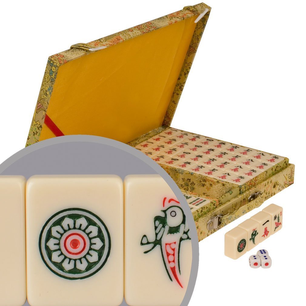 Yellow Mountain Imports Chinese Mahjong Set